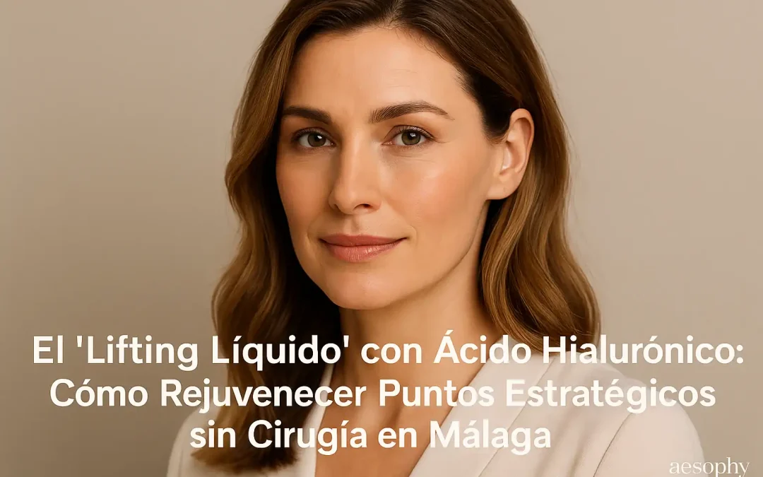Rejuvenecimiento Facial Avanzado Málaga: Lifting Líquido en Aesophy
